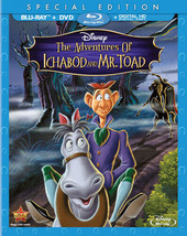 Adventures of Ichabod &amp; Mr Toad [Blu-ray] DVDs - £6.40 GBP