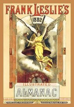 Frank Leslie&#39;s Illustrated Almanac:Angel Bell-Ringer, 1882 - Art Print - £17.57 GBP+