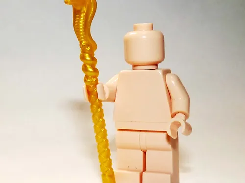 CStore Golden Cobra Snake Staff for Action Figures - $3.50