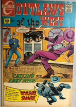 OUTLAWS OF THE WEST #80 (1970) Charlton Comics western FINE- - £11.62 GBP