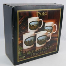 New in box Polo Ralph Lauren Limited Edition set of 4 Coffee Mugs - £15.63 GBP