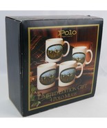 New in box Polo Ralph Lauren Limited Edition set of 4 Coffee Mugs - £15.57 GBP