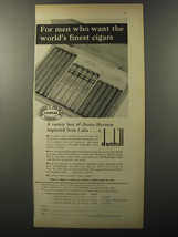 1953 Dunhill Cigars Ad - For men who want the world&#39;s finest cigars - £14.60 GBP
