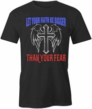 Faith Bigger T Shirt Tee Short-Sleeved Cotton Clothing Religion S1BCA824 - £18.63 GBP+
