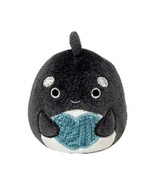 Squishmallows 4.5&quot; Kai the Orca 2022 Valentine Squad Soft Toy Stuffed An... - £23.61 GBP