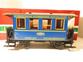 LGB G SCALE - LGB  3013 BLUE DINING CAR- LN BOXED- H1 - $52.20