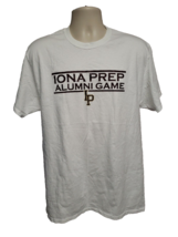 Iona Prep Alumni Game Adult Large White TShirt - £11.66 GBP