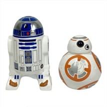 Zak Designs BB-8 &amp; R2-D2 Ceramic Coin Banks Set Of 2 - No Stoppers - *Read* - £19.57 GBP