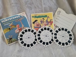 Vintage View-Master The Flintstones B514 3 Reel Set + Booklet Hanna-Barbera - £11.47 GBP