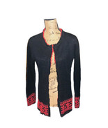 NWT MFH Knits Baby Alpaca Cardigan Sweater XLarge Black Peru SOFT - £117.54 GBP