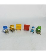 Lot of Disney Pixar Cars Diecast Pit Crew Members and Plastic Tool Boxes - €17,15 EUR