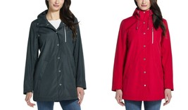Weatherproof Ladies Button-up Rain Jacket - $29.99