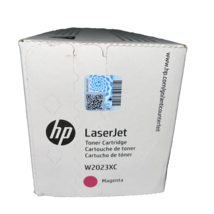 Genuine HP 414X W2023XC High Yield Magenta Toner Cartridge New in Sealed... - $152.00