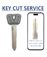 KEY CUT SERVICE + Yamaha YM63-P/X248/YH35R Motorcycle Key PLASTIC HEAD - $23.36