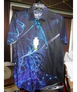 Robert Graham Meta Future Short Sleeve Shirt Size Medium NWTS - $5,664.04 MXN