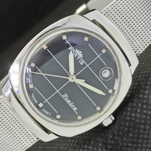 VINTAGE FORTIS TRUELINE AUTOMATIC SWISS MENS DATE WATCH 535-a283048-6 - $159.00