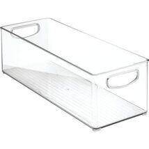 InterDesign 6 in. H x 5 in. W x 16 in. D Stackable Storage Bin - $37.93 CAD