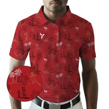 Yatta Golf San Francisco Golf Polo Limited Edition Red - $45.00