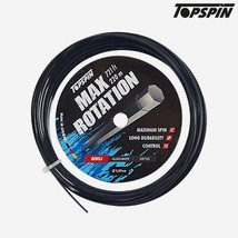 Topspin Max Rotation 1.27mm 12m Tennis String Racquet Racket String Blac... - $26.91