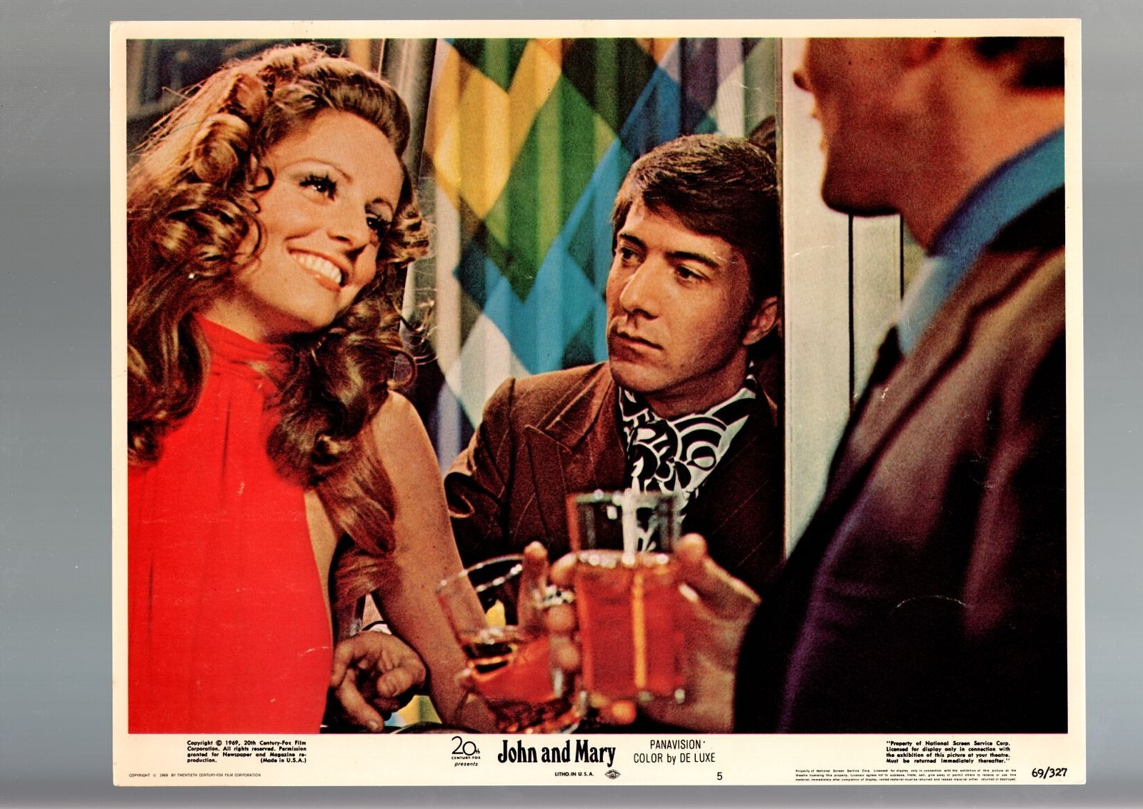 Primary image for JOHN AND MARY-1969-LOBBY CARD-VF-DRAMA-DUSTIN HOFFMAN-SUNNY GRIFFIN VF