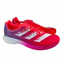 Adidas Adizero Pro Running Shoe Shock Pink Cloud White FW9253 Mens Size 8 - $109.88