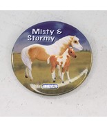 Breyer Horse Misty And Stormy Button Pin - £11.73 GBP