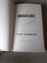 SIGNED Unshakeable Financial Freedom Playbook by Tony Robbins (HC, 2017) VG+ 1st - £39.80 GBP