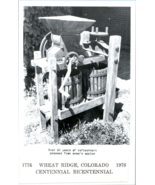 Apple Press in Wheat Ridge Colorado Postcard - £18.88 GBP