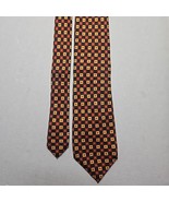 Ben Silver England Men&#39;s  Geometric Pattern 100% Silk Neck Tie 59&quot; x 3.5&quot; - $26.72
