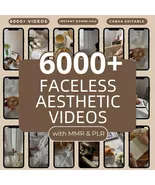 6,000 faceless aesthetic video templates - $16.99