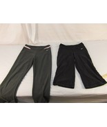 Adult Women&#39;s Nike Gray Pink Black Yoga Workout Running Track Pants 30838 - $26.86 CAD