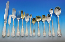 Colonial by Tiffany Sterling Silver Flatware Set Service 184 pcs Fitted Chest - £14,008.97 GBP