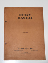 Lejay Manual - copyright 1942 - $25.00