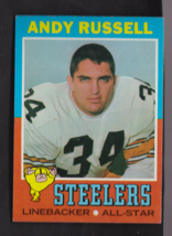 1971 Topps Andy Russell #132 Steelers NM - £6.36 GBP
