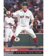 2005 Leaf Press Proof Blue Trot Nixon 37 Red Sox 39/75 - £1.37 GBP