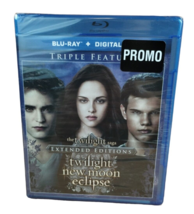 The Twilight Saga Triple Feature Extended Editions Blu-Ray, 2015 New - £16.16 GBP