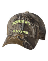 Cap Hat Mossy Oak Advantage Mesh Coonhound Coon Dog Black &amp; Tan Hound  - $20.00