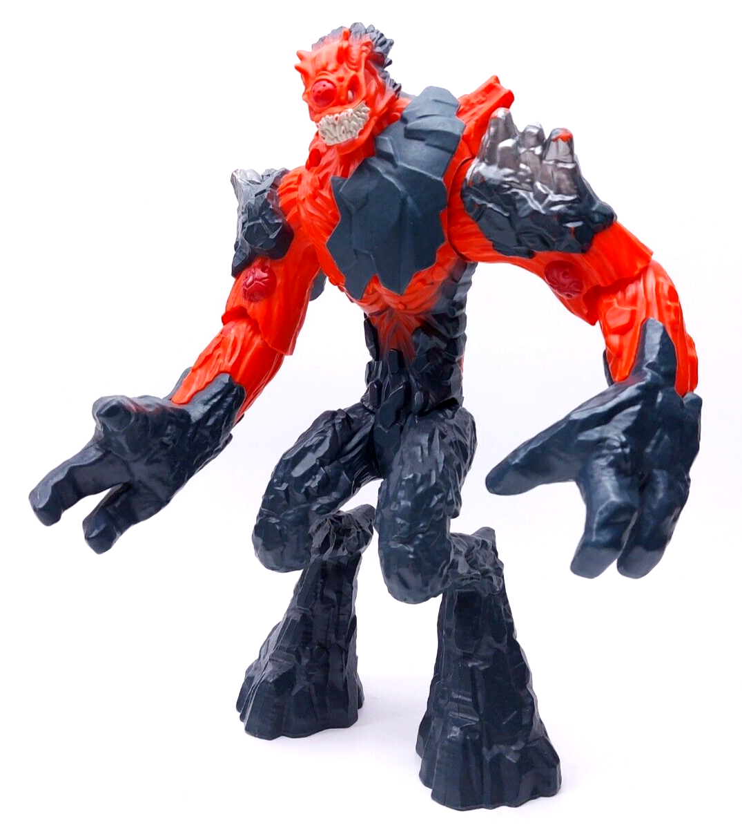 MAX STEEL EXPLODING MAGMA ELEMENTOR FIGURE - $23.75