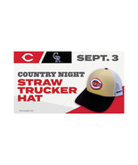 2022 Cincinnati Reds Trucker Hat Sept. 3rd 9/3 SGA Stadium Giveaway 0922!!! - £21.42 GBP