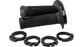 New Domino D100 Black Lock On Locking MX Grips For The Suzuki RMZ RM-Z 2... - $31.95