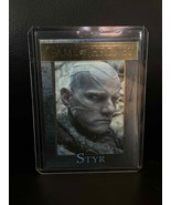 Styr [Gold] [076/150] #83 Season 4 Game of Thrones - $4.89