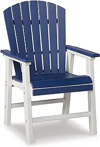 Signature Design by Ashley Toretto Outdoor Dining HDPE Arm Chair, 2 Coun... - $967.99