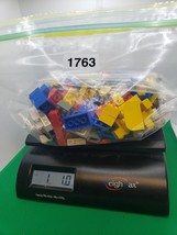 1 lb Random  Lego Bricks Parts &amp; Pieces Loose Bulk Lot Multi Color 1763 - £5.22 GBP