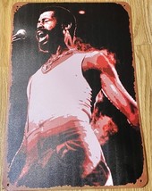 Teddy Pendergrass Metal Tin Sign 12X8 Poster VTG Wall Decor Legendary So... - $92.14 MXN