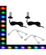 H16 5202 27 SMD RGB Multi-Color Changing Shift Led Fog DRL Light Bulb Nc... - $463.97 MXN