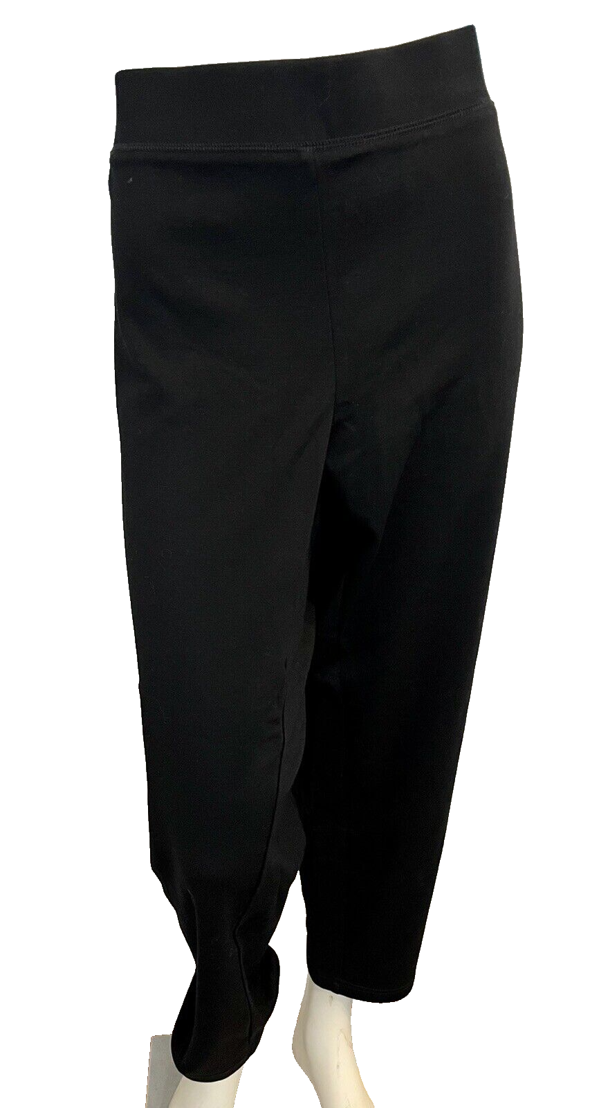 I.N.C. International Concepts Petites Black Knit Pull On Pants Size 24WP - $23.74