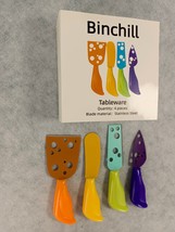 Binchill tableware,Colorful and Unique Design and Stainless Steel Blades image 5