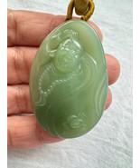 Hand carved Jade pendant | Perfect Top quality natural green Hetian neph... - $3,302.03 CAD