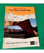 Rand McNally 1983 road atlas and travel guide Federal Kemper insurance c... - €17,15 EUR