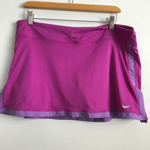 Nike  Tennis Skort XLPink Skirt Short Liner Elastic Purple Mini Golf Pickle Ball - £24.96 GBP